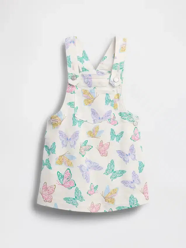 Baby & Småbarnskjol med fjärilsmönster