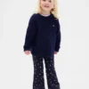 Baby & Småbarnsleggings med mysig foder och utsvängda ben