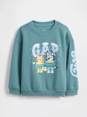 Baby & Småbarnströja i Vintagesoft med Bluey-motiv