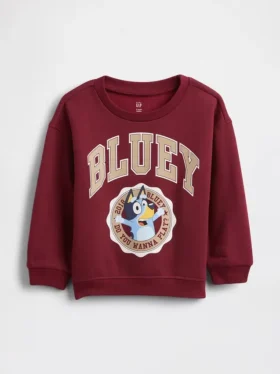 Baby & Småbarnströja i Vintagesoft med Bluey-motiv