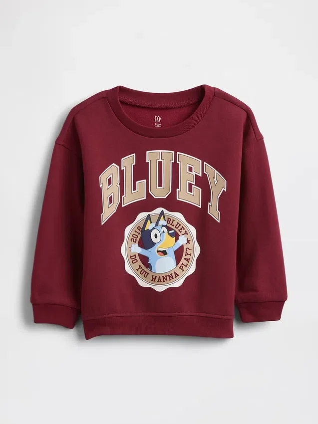 Baby & Småbarnströja i Vintagesoft med Bluey-motiv