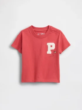 Baby-T-shirt med Nalle Puh-motiv