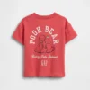 Baby-T-shirt med Nalle Puh-motiv