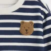 Baby Vintagesoft Bear Stripe-tröjset