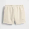 Baby Vintagesoft-shorts med fickor och dragkedja
