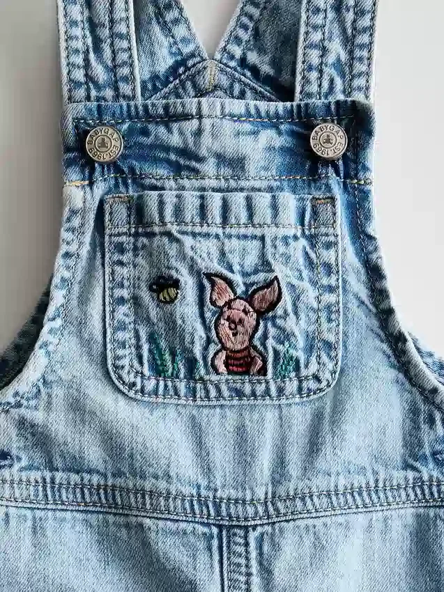 Baby Winnie the Pooh-jeansoverall