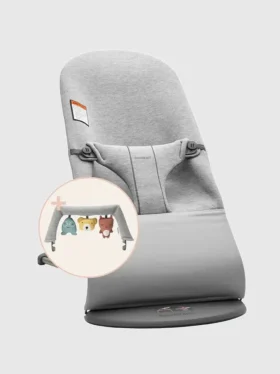 BabyBjörn 3D-jersey och mjuk leksak – Bouncer Bliss-paket