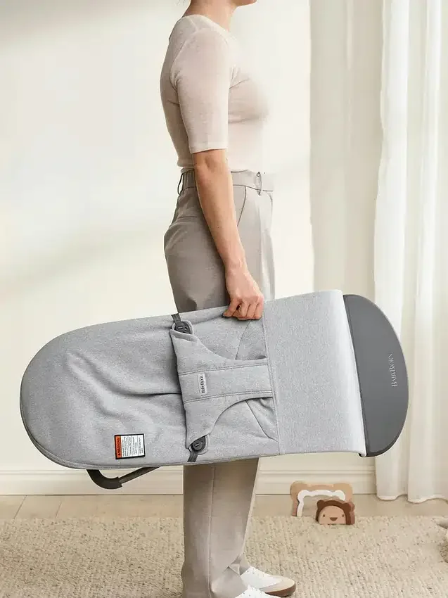 BabyBjörn Woven Melange Bouncer Bliss