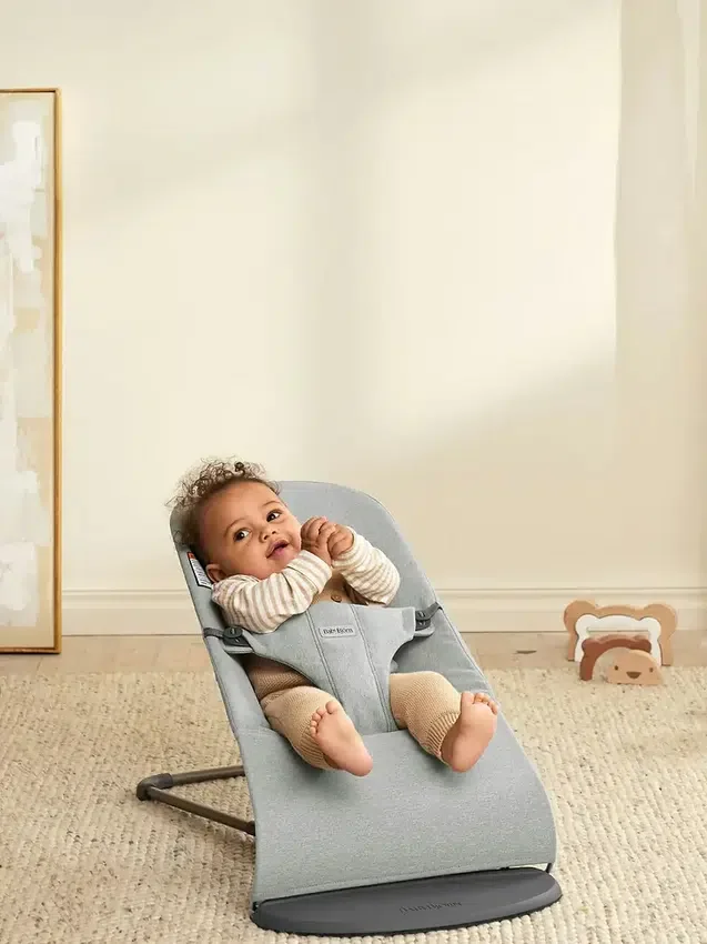 BabyBjörn Woven Melange Bouncer Bliss