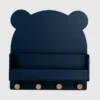 babyGap Brannan Bear vägghylla med 4 krokar