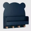 babyGap Brannan Bear vägghylla med 4 krokar