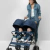 babyGap Classic dubbelbarnvagn