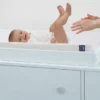 babyGap konturerad skötbädd med kylande överdrag