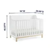 babyGap Oxford ombyggbar spjälsäng