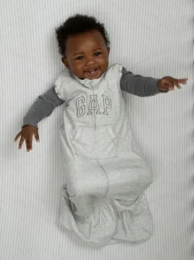 babyGap Truesleep sovsäck med dragkedja, 6–12 månader