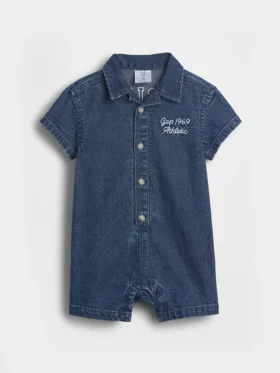 Babyjeans med Gap Logo, kort modell, Heldress