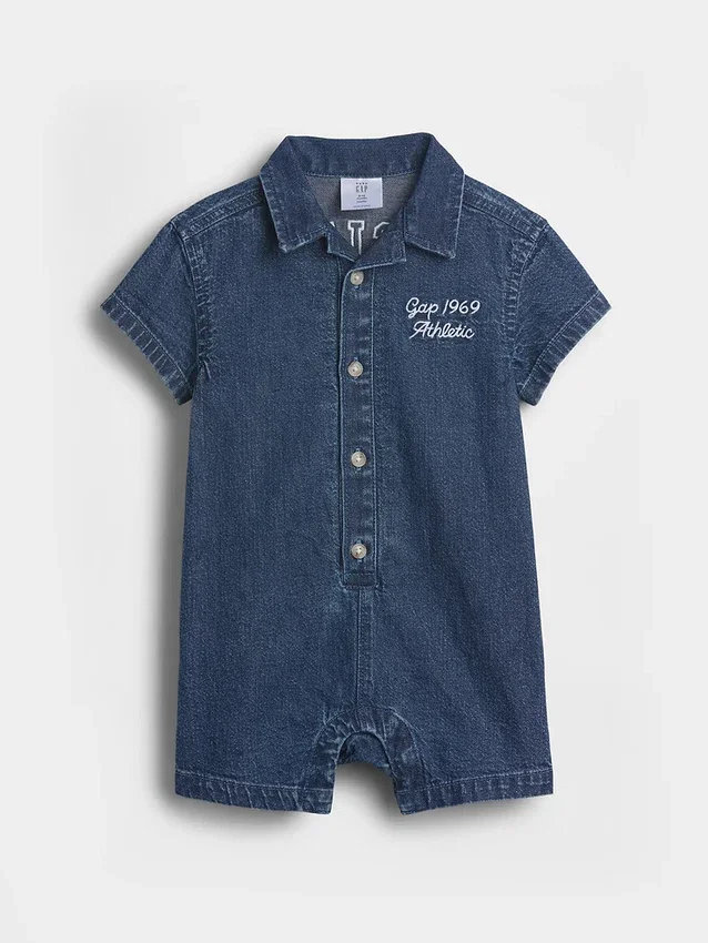 Babyjeans med Gap Logo, kort modell, Heldress