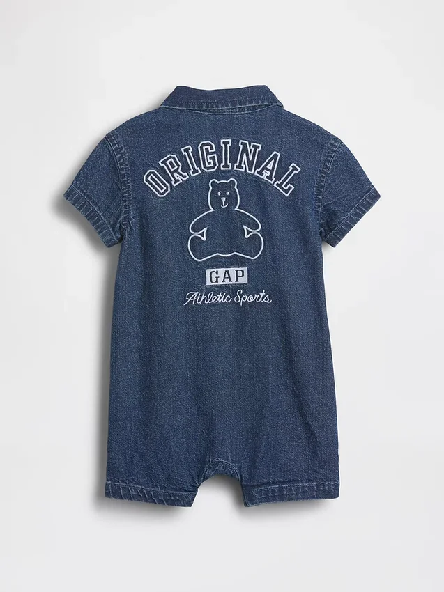 Babyjeans med Gap Logo, kort modell, Heldress