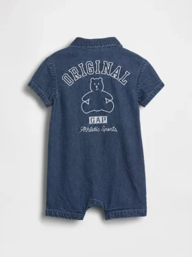 Babyjeans med Gap Logo, kort modell, Heldress
