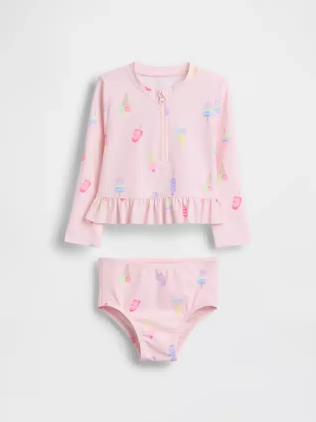 Badset med rash guard för Baby & Småbarn