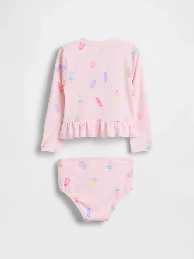 Badset med rash guard för Baby & Småbarn