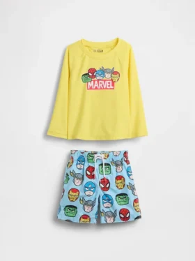 Badset med rash guard för Baby & Småbarn från Marvel