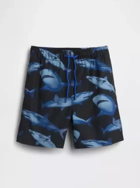 Badshorts för barn, 5", återvunnet material