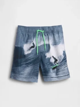 Badshorts för barn, 5", återvunnet material