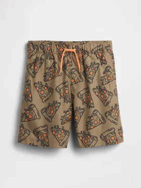 Badshorts för barn, 5", återvunnet material