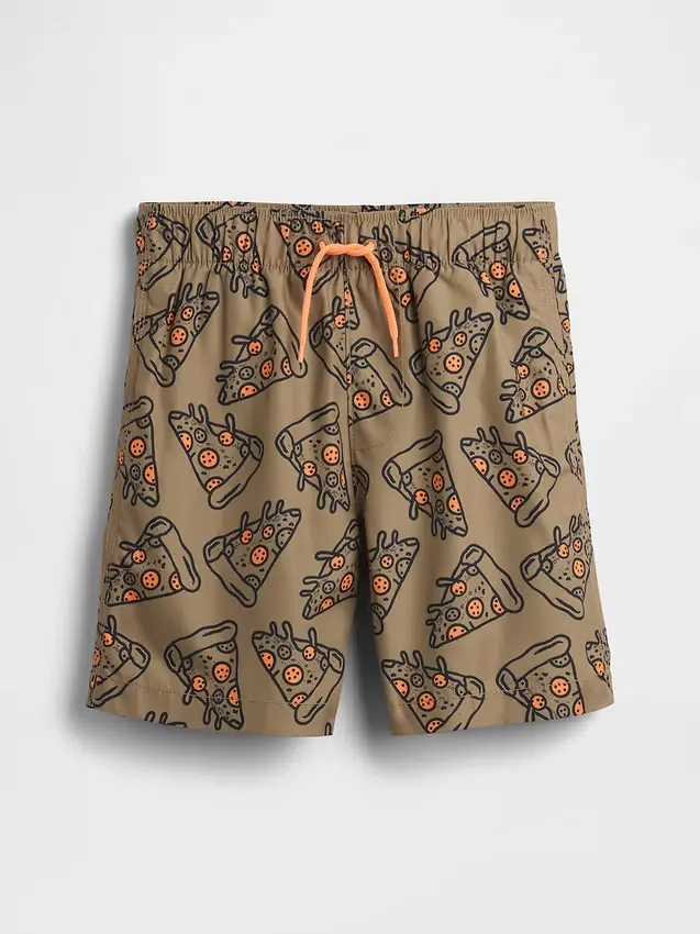Badshorts för barn, 5", återvunnet material