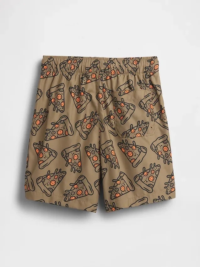 Badshorts för barn, 5", återvunnet material