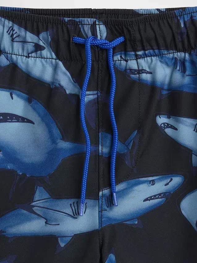 Badshorts för barn, 5", återvunnet material