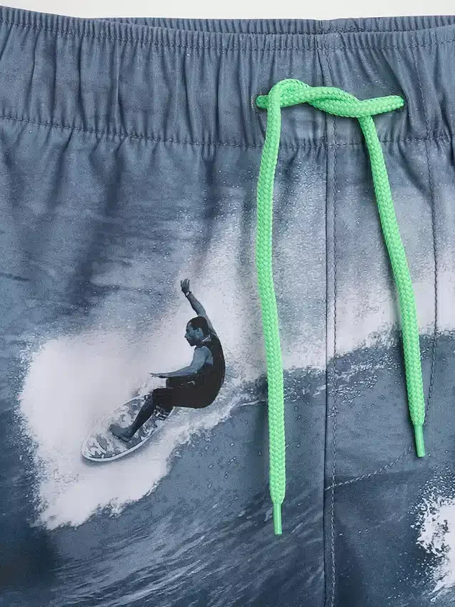 Badshorts för barn, 5", återvunnet material