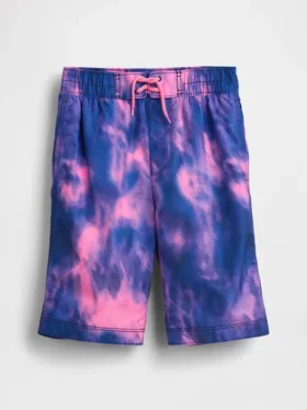Badshorts för barn, 8", återvunnet material