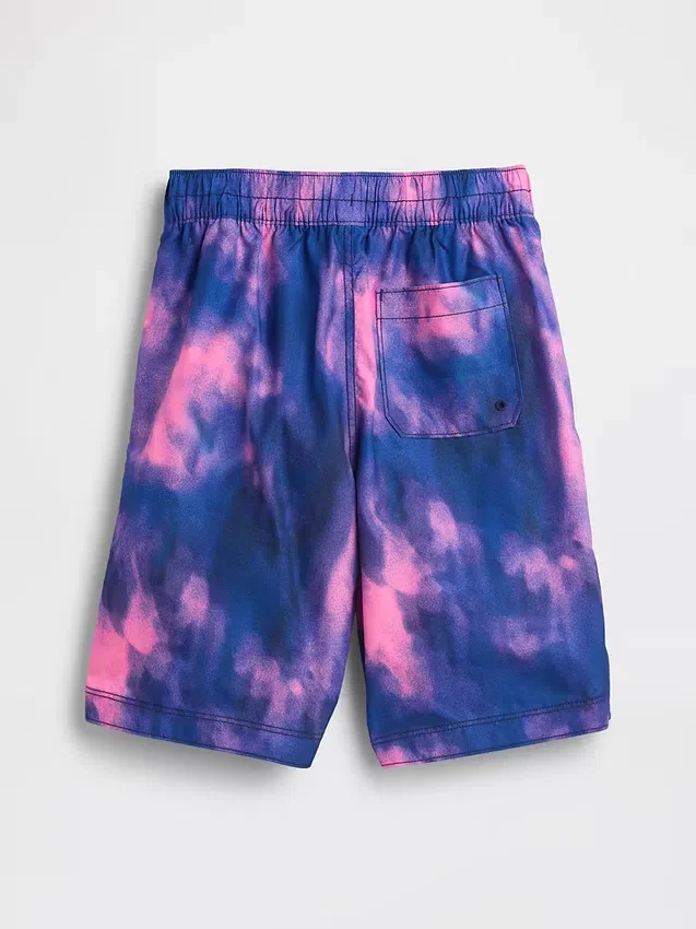 Badshorts för barn, 8", återvunnet material