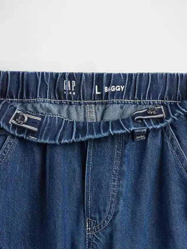 Baggy-Jeans i snickarstil för barn