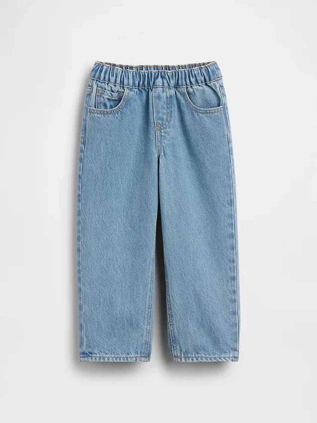 Baggy-jeans med dragkedja för Baby & Småbarn