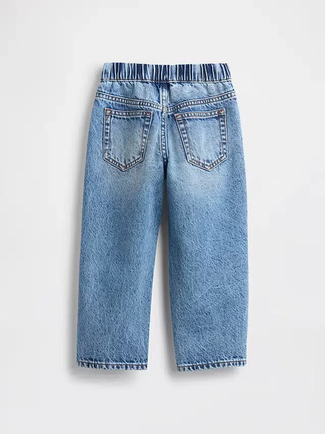 Baggy-jeans med dragkedja för Baby & Småbarn