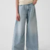 Baggy-jeans med låg midja för barn