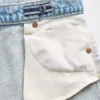 Baggy-jeans med låg midja för barn