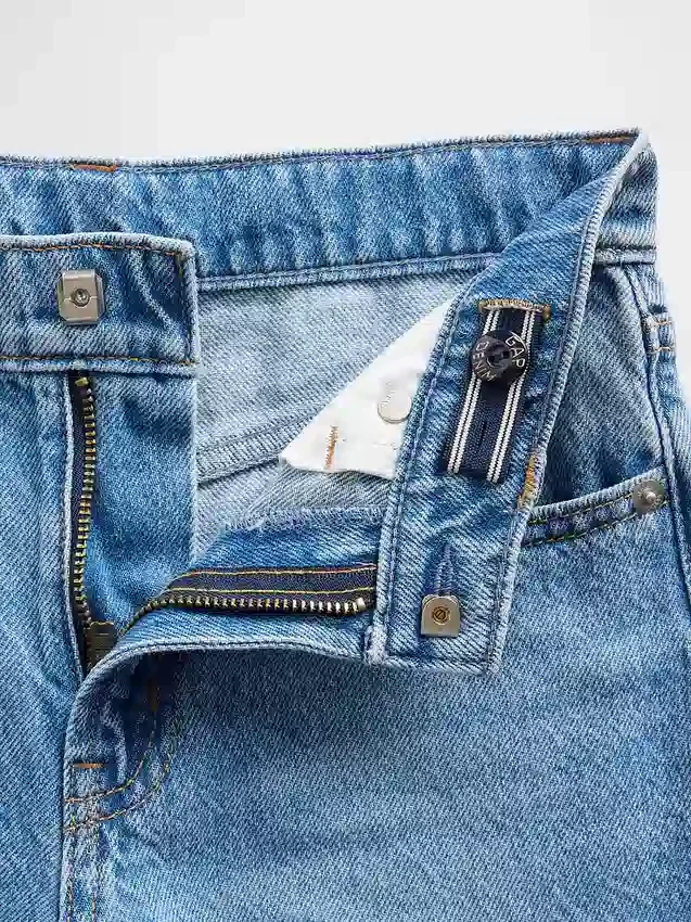 Baggy-jeans med låg midja för barn