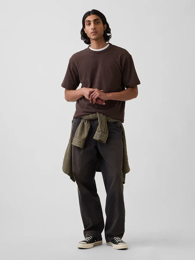 Baggy khakibyxor