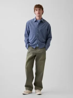 Baggy khakibyxor