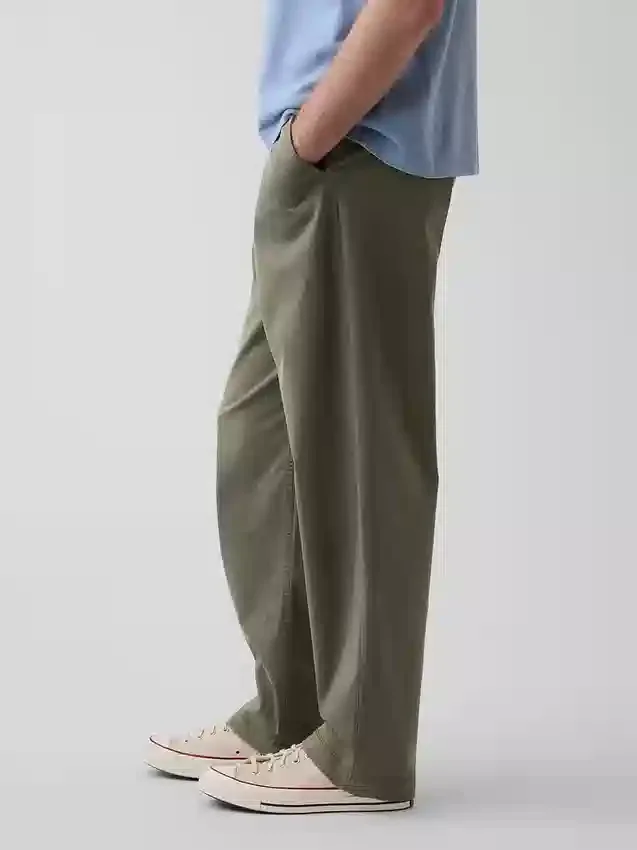 Baggy khakibyxor