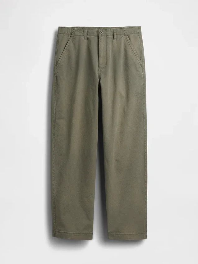Baggy khakibyxor