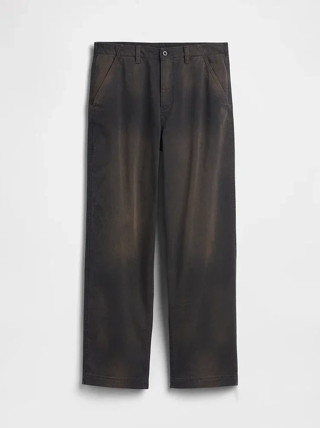 Baggy khakibyxor