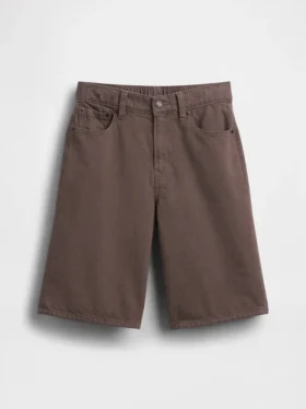 Baggy-shorts i denim för barn
