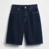 Baggy-shorts i denim för barn