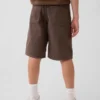Baggy-shorts i denim för barn