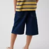 Baggy-shorts i denim för barn
